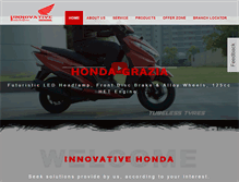 Tablet Screenshot of innovativehonda.com